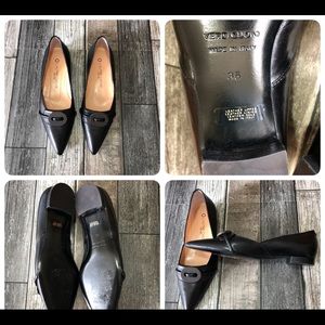 L’autre chose heels women’s 35 black leather